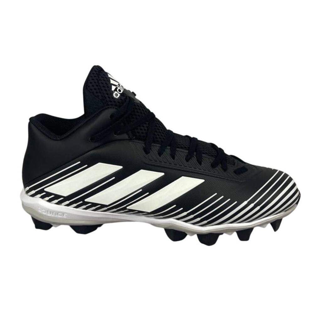Adidas Freak MD 20 Black White Football Cleats Mens Size 12 (EF3484) - Picture 1 of 11
